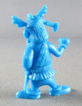 Asterix - Uni Lever (Malabar/Motta) 1980-84 - Figurine Monochrome - Porteur de Gauche (Bleu)