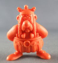 Asterix - Uni Lever (Malabar/Motta) 1980-84 - Monochromic Figure - Obelix Arms behind his back (Orange)