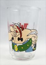 Astérix - Verre Amora 2012 - Astérix, Obélix et Idéfix rigolent