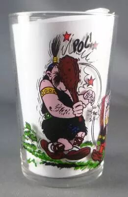 Asterix - Verre Amora S�rie avec � - Asterix frappe un barbare
