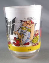 Asterix - Verre Maille - Asterix chez les Helvètes
