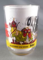 Asterix - Verre Maille - Asterix chez les Helvètes