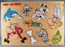 Asterix - Wooden Developmental Training Game Puzzle Large Size - Parc Asterix Simplex 1997