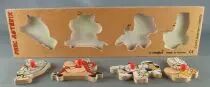 Asterix - Wooden Developmental Training Game Puzzle Small Size - Parc Asterix Simplex 1997