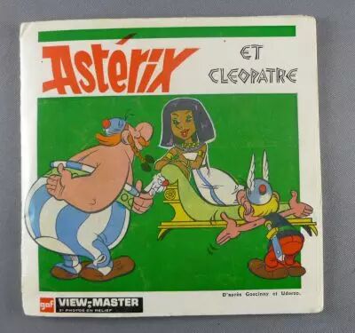 Ast�rix et Cl�opatre - Pochette de 3 View Master 3D