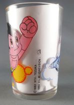 Astro Boy - Amora Mustard glass - Astro Boy & Urania / Flying Astro Boy)