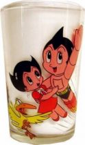 Astro Boy - Amora Mustard glass (Astro Boy & Urania flyings/Pr Caudrine & Mr Morse)