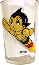Astro Boy - Amora Mustard glass (Astro Boy, Urania & friends/flying Astro Boy)