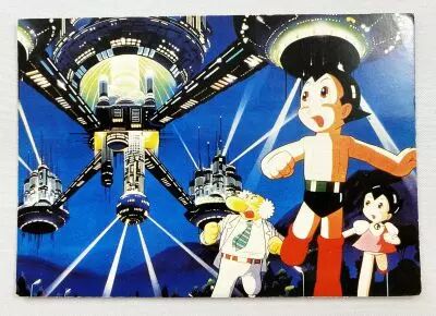 Astro le Petit Robot - Carte Postale Editions Charme (1984) N�3