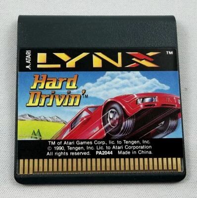 Atari - Console LCD Handheld Game Lynx - Jeux Hard Drivin\'