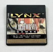 Atari - Lynx Console LCD Handheld Game - California Games Lynx cartridge