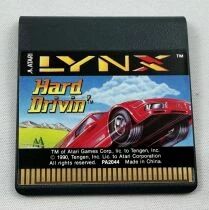 Atari - Lynx Console LCD Handheld Game - Hard Drivin\' Lynx cartridge
