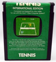 Atari 2600 - Activision\'s Tennis International Edition (cartouche seule)