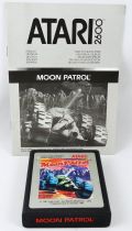 Atari 2600 - Moon Patrol (cartridge + instructions)