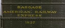 Athearn 1841-2 Ho Santa Fe Fourgon à Bagages & Postal à Bogies N°1827 Vert sans Boite