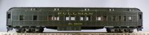 Athearn 1861 Ho Santa Fe Standard Pullman Car St. Croix with Bogies Green no Box