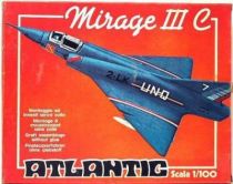 Atlantic 1:100 452 French plane Mirage 3E