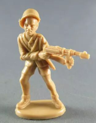 Atlantic 1:32 WW2 2108 German Afrika Korps Firing Machine Gun & Continental Helmet