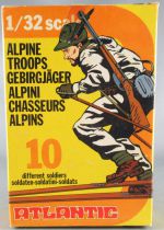 Atlantic 1/32 WW2 2114 Chasseur Alpin Troupe Montagne Italien Neuf Boite