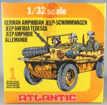 Atlantic 1:32 WW2 2157 German Amphibian Jeep Scwimmwagen Mint in Box