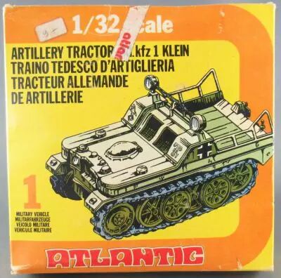 Atlantic 1:32 WW2 2159 German Artillery Tractor Sd. Kfz1 Klein Near Mint inBox
