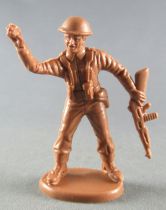 Atlantic 1/32 WW2 93 Anglais Royal Fusiliers Debout Mitraillette Main Gauche