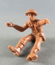 Atlantic 1/32 WW2 93 Anglais Royal Fusiliers Debout Porteur avec Blessé