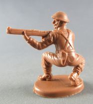 Atlantic 1:32 WW2 93 British Royal Fusiliers Kneeling Firing Rifle