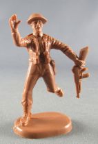 Atlantic 1:32 WW2 93 British Royal Fusiliers Running MG in Left Hand