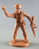 Atlantic 1:32 WW2 93 British Royal Fusiliers Standing MG in Left Hand