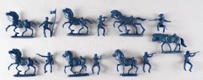 Atlantic 1/72 1004 7� Cavalerie 14 Pi�ces sans Boite