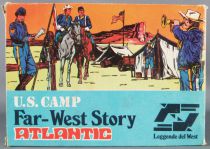 Atlantic 1:72 1007 Us Cavalry Field Camp 68 Pieces with Box