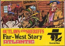 Atlantic 1:72 1014 Outlaws and Sheriffs Mint in box