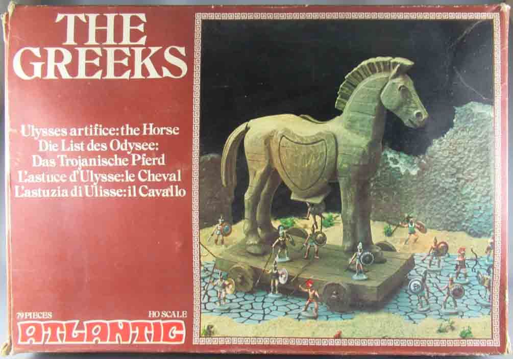 Atlantic 1/72 1513 Les Grecques - L'Astuce d'Ulysse: Le Cheval de