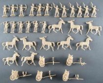 Atlantic 1:72 1802 Egyptian Cavalry Chariots 58 Pieces Tan no Box