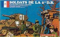 Atlantic 1:72 57 French 2sd D.B. Troopers Mint in Box