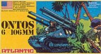 Atlantic 1:72 612 Ontos 6x106mm Mint in Box