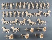 Atlantic 1/72 La Cavalerie Égyptienne les Chars 58 Pièces Beige sans boite