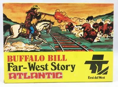Maquette Atlantic 1/72 1557 – Histoire & Légende Far-West Story Buffalo Bill – Occasion