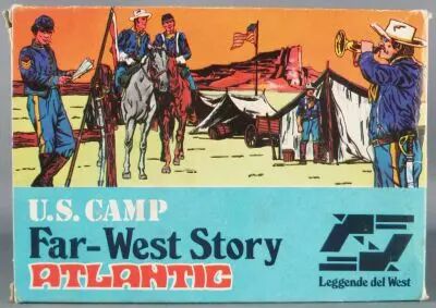 Atlantic 72eme 1007 Camp Us Cavalerie 68 Pi�ces en Boite