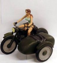 Atlas - Tomb Raider - 5\'\' statue - Lara Croft - Tomb Raider, Lara on Side-car