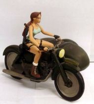 Atlas - Tomb Raider - 5\'\' statue - Lara Croft - Tomb Raider, Lara on Side-car