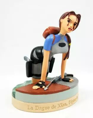 Atlas - Tomb Raider - Statue 15cm  - Lara Croft - La Dague de Xian, l\'�pave du Maria Doria