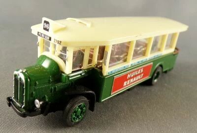 Atlas Eligor Ho 1/87 Autobus Parisien Vert & Cr�me 1961 Renault TN6 C2