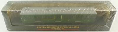Atlas Ho Etat Railcar Self-propelled Unit Type Z 3�A 5� S�rie 1561 1924-1929 Motorizable Mint in Box