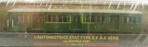 Atlas Ho Etat Railcar Self-propelled Unit Type Z 3&deg;A 5&deg; S&eacute;rie 1561 1924-1929 Motorizable Mint in Box