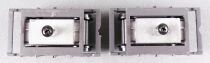 Atlas Ho Sncf 2 Bogies with Wheels for Railcar Self-propelled Unit Z-7100 1960
