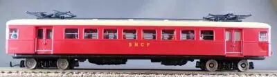 Atlas Ho Sncf Autorail Automotrice de Ramassage Etat  ZCE 23801 1938 Motoris� Eclairage Anim�