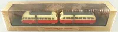 Atlas Ho Sncf Autorail Floirat X-5701 et sa Remorque 1947 Motorisable Neuf Boite