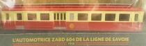 Atlas Ho Sncf Ligne de Savoie Railcar Self-propelled ZABD 604 & Trailer ZR-20601 1958 Motorisable Mint in box